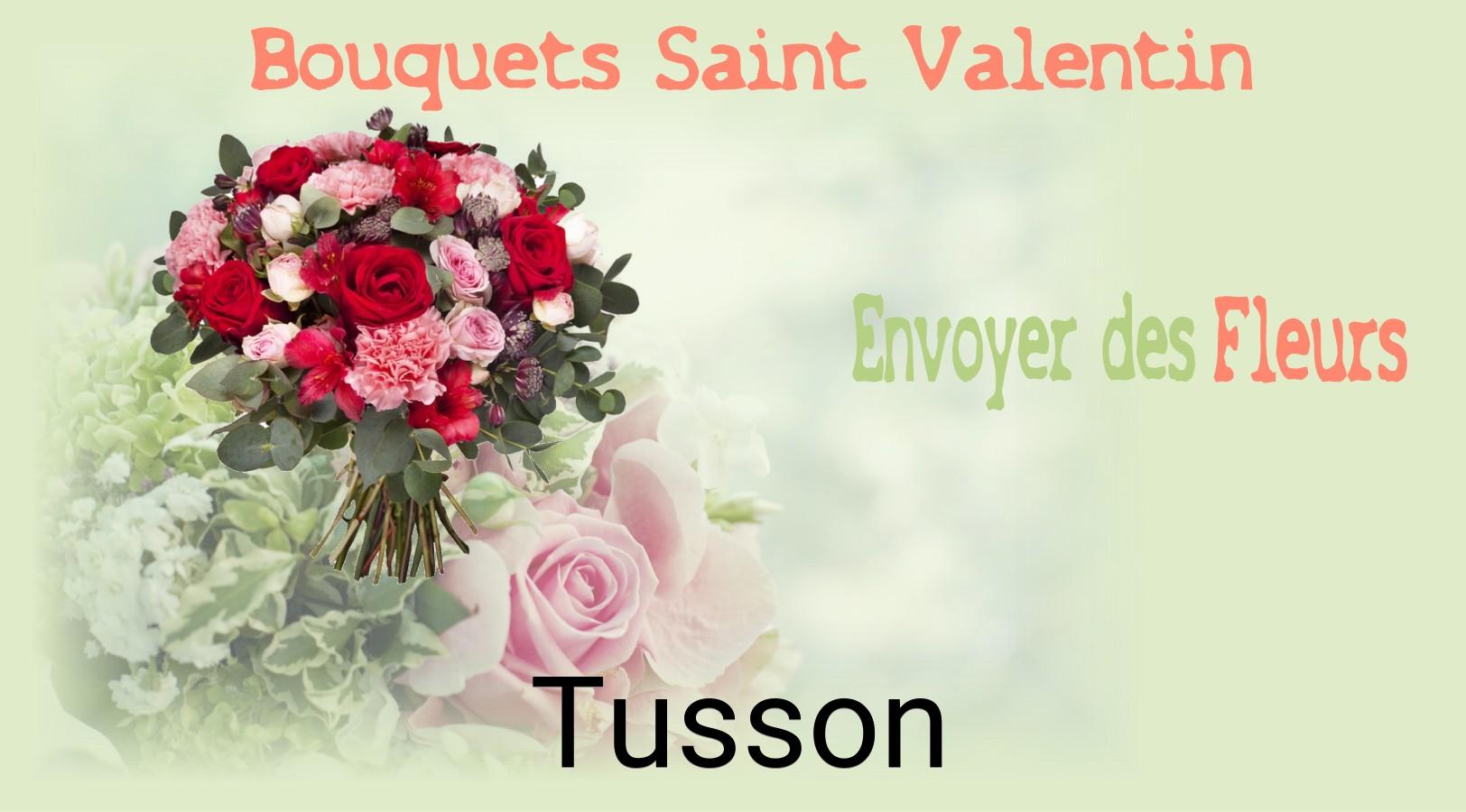 Roses de Saint-Valentin livrées à Tusson
